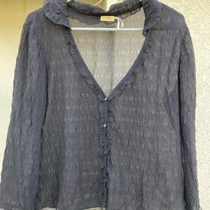 Vintage sheer blouse